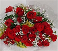 Bouquet 24 rosas vermelhas 